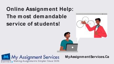 Online Assignment Help Canada