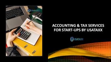 Accounting and Tax Services for Start-ups by USATAXX