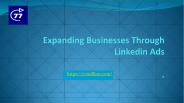 Expanding Businesses Through Linkedin Ads