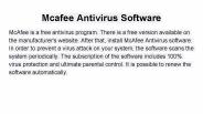 Mcafee for Mac