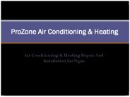 Air Conditioning & Heating Repair | ProZone