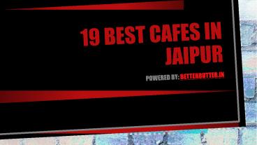 Top 20 Best Restaurants in Jaipur