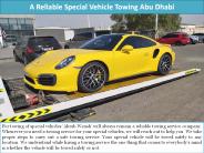 A Reliable Special Vehicle Towing Abu Dhabi