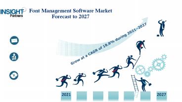 Font Management Software Market CAGR of 18.8% during the forecast period of 2021 to 2027