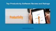 Top Productivity Software Reviews and Ratings