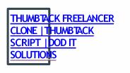 Thumbtack Freelancer Clone Script - DOD IT Solutions