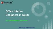 Best Office Interior Designer India