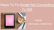 Guide To Fix Kindle Wifi Connection Failure Error