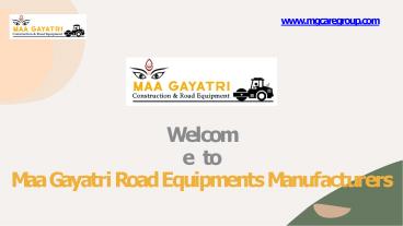 Bitumen Sprayer Manufacturer In India