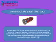 Tube Bundle and Replacement Coils