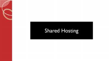 Shared Hosting Plan