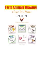 Farm Animals Drawing