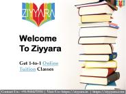 Get Online 1-on-1 Live Tuition | Ziyyara
