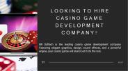 Looking to Hire Casino Game Development Company?