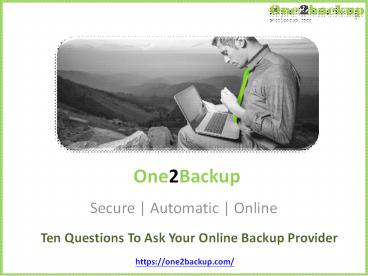 Comparison Of Our Online Data Backup - One2backup