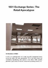 1031 Exchange Series: The Retail Apocalypse