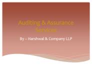 Auditing and Assurance Service Provider in the USA – HCLLP