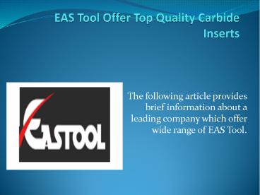 Indexable Carbide Inserts, Drilling Insert