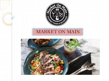 Market On Main-Best Restaurant in Columbia