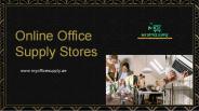 Online office supply