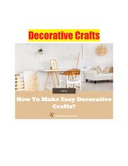 Decorative Crafts