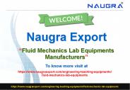 Fluid Mechanics Lab Equipments Manufacturers