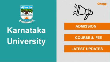 Karnataka University