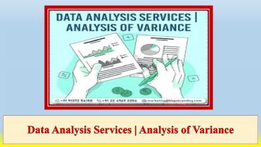 Data Analysis Services | Analysis of Variance In Mumbai (1)