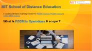 PGDM Operations Management