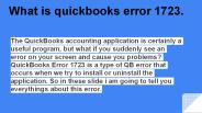 quickbooks error 1723