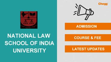 National law School of India University NLS Nagarbhavi