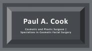 Paul A. Cook - A People Leader and Influencer