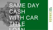 same day cash with car title loan