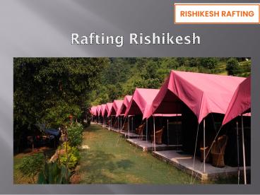 Rafting Rishikesh