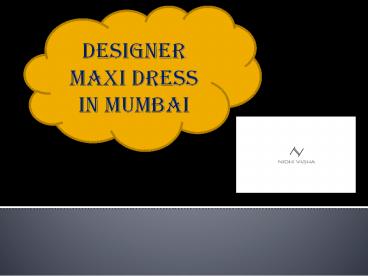 Grab the handcrafted dresses Australia today