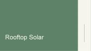 Rooftop Solar