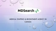 Medical Staffing & Recruitment Agency in Canada