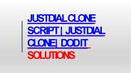 Best Readynade Justdial Clone Script - DOD