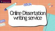 Online Dissertation writing service