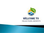 Why Solar Panel Repair Service?