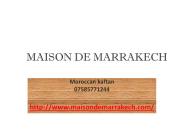 Moroccan kaftan