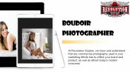 Boudoir Photographer sessions with professional makeup artist