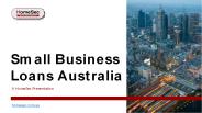 Small Business Loans Australia