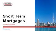 Short Term Mortgages