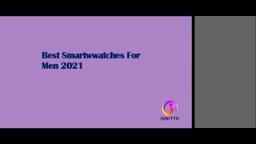 Best Smartwatches for men 2021