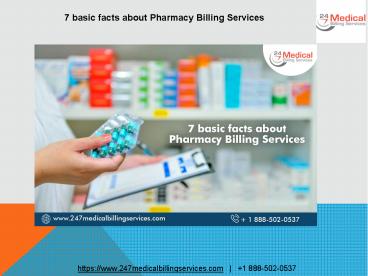 7 Basic Facts About Pharmacy Billing Services