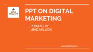 PPT On Digital Marketing