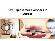 Key Replacement Services in Austin