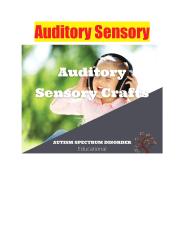 Auditory Sensory