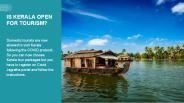 Is Kerala Open for Tourism